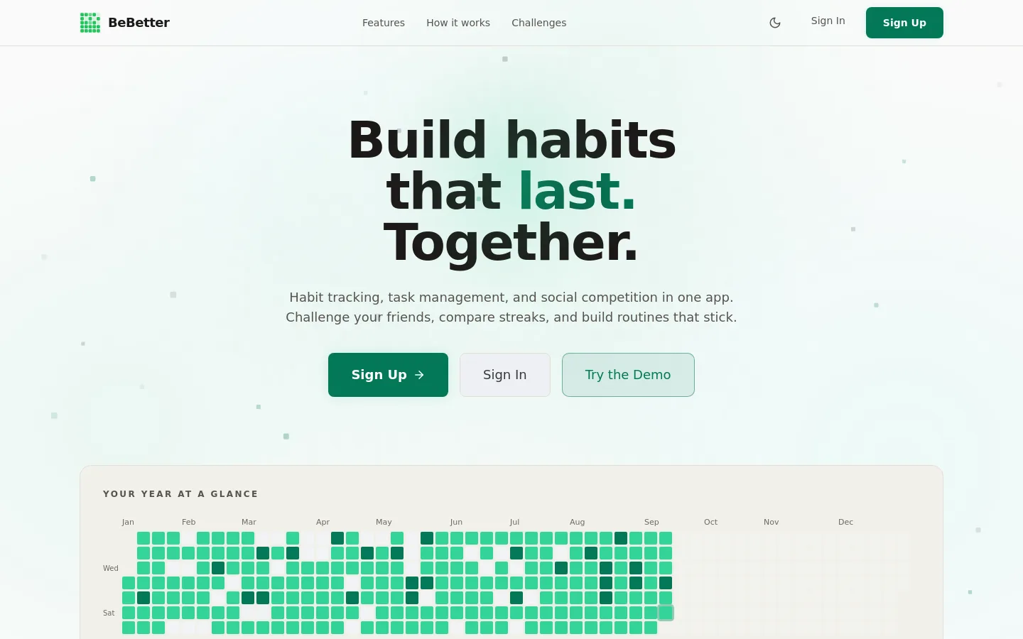 BeBetter – Habit-Tracking-PWA